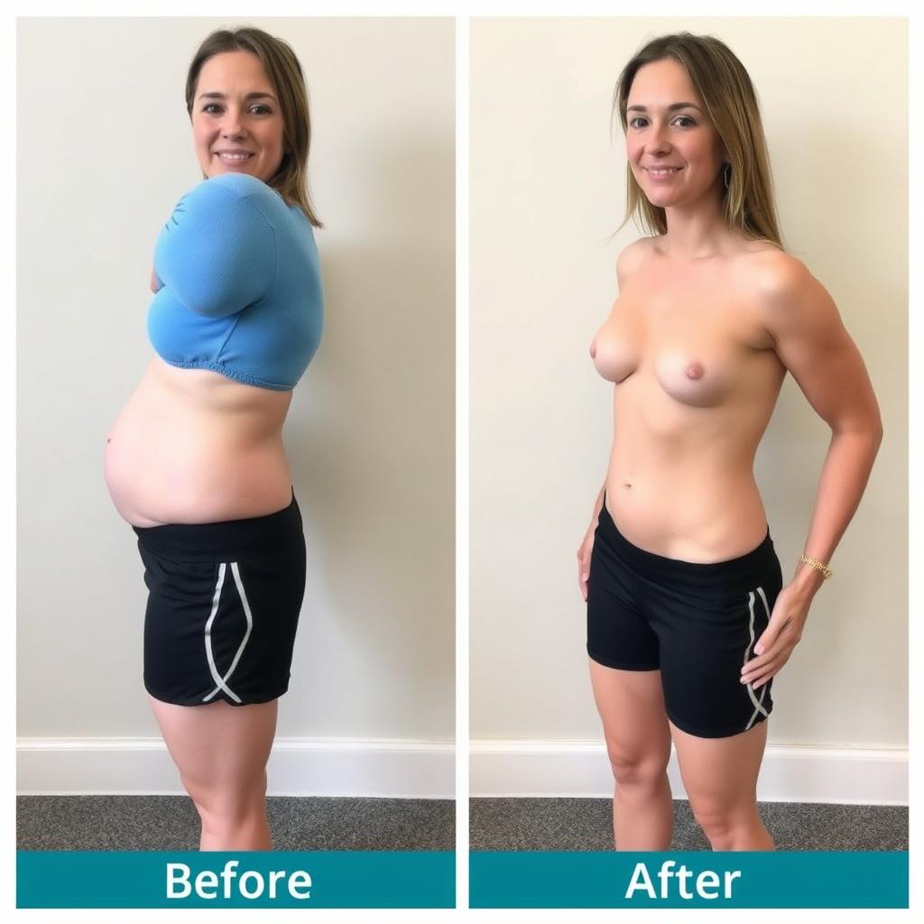 Before and after results showing LeanBiome weight management benefits Before and after results showing LeanBiome weight management benefits