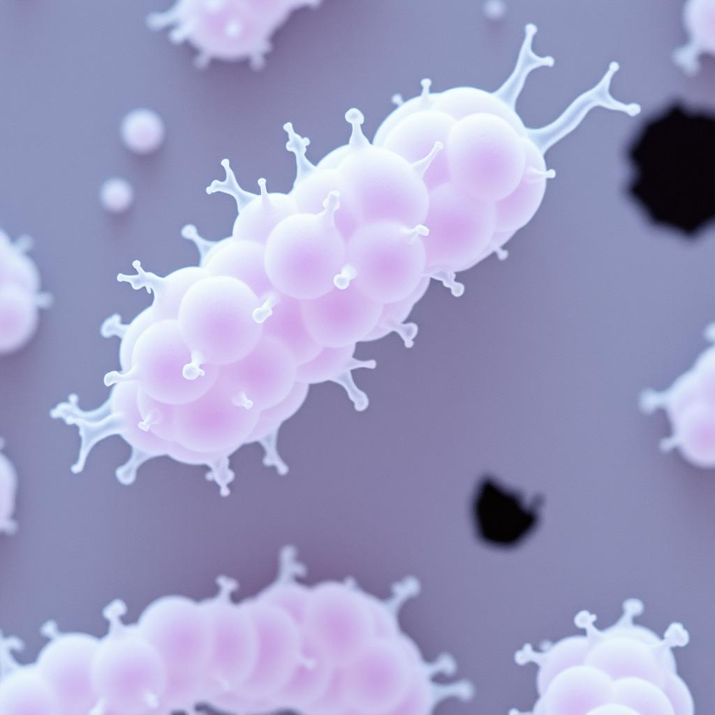 Lactobacillus Rhamnosus bacteria visualization from LeanBiome