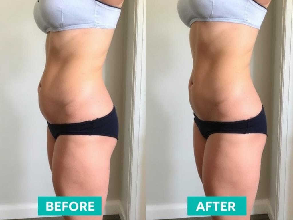 Person showing successful results from using Biolean Person showing successful results from using Biolean