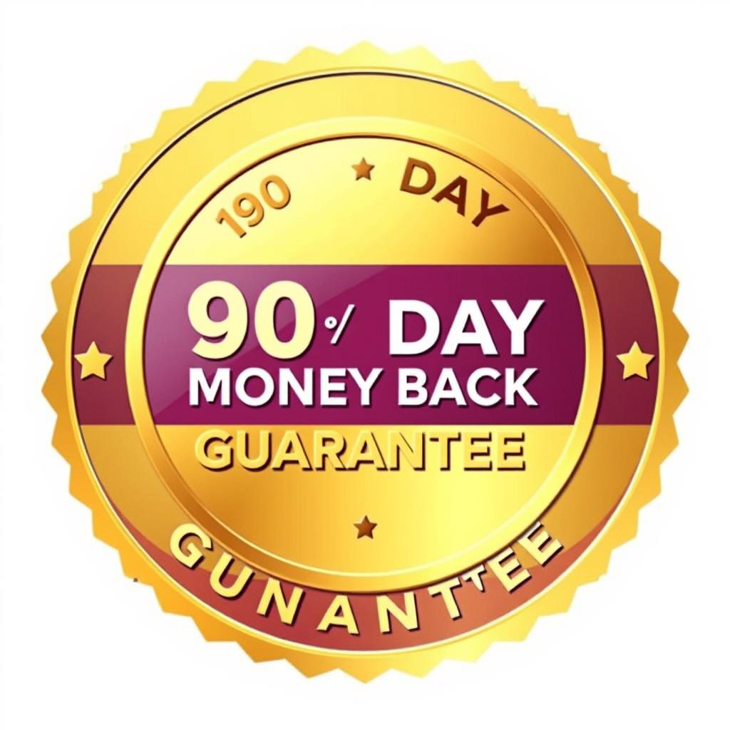90-day money-back guarantee seal for Mitolyn 90-day money-back guarantee seal for Mitolyn