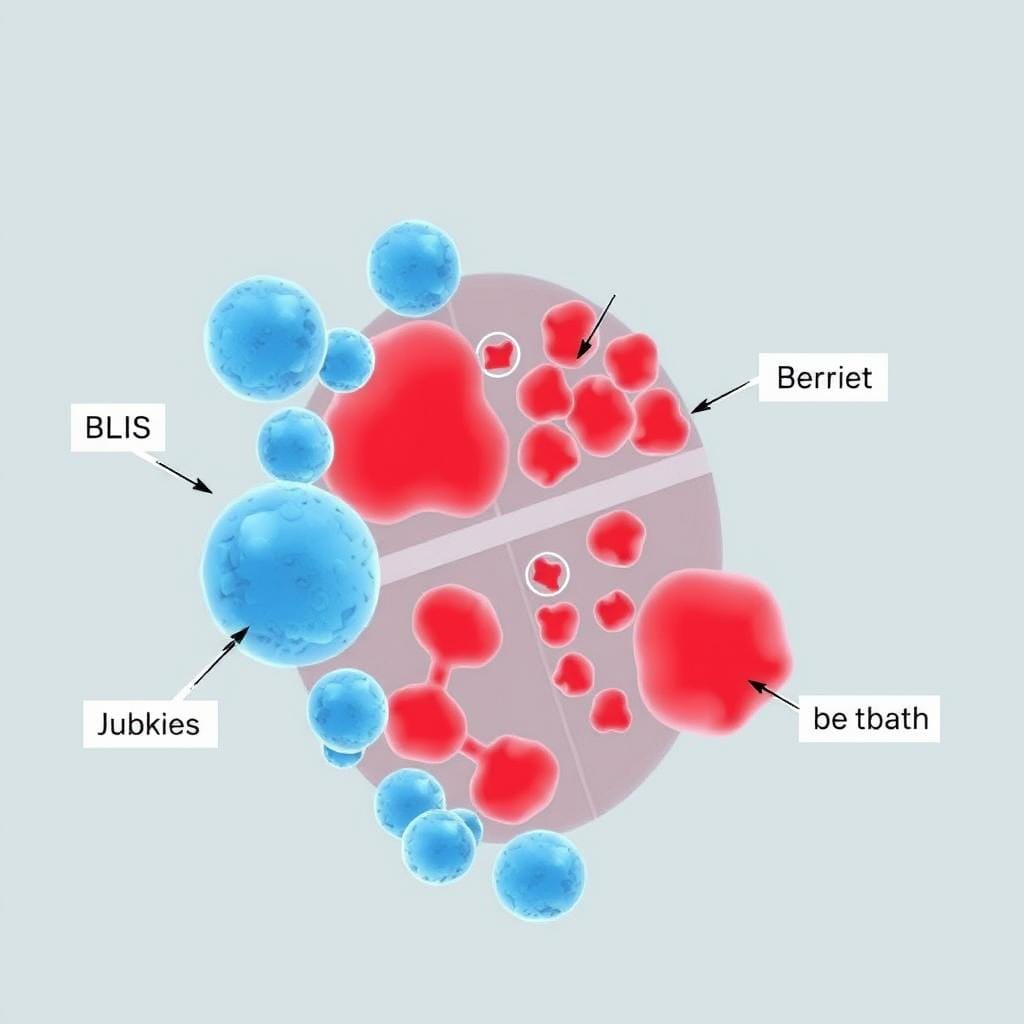 BLIS probiotics working against harmful oral bacteria