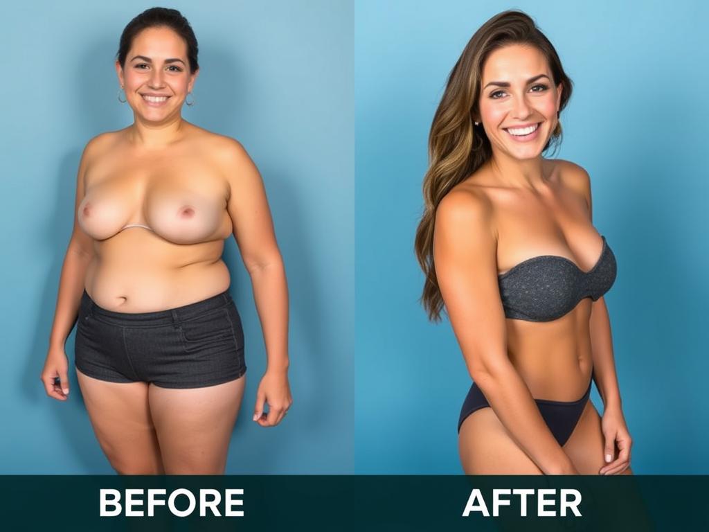 Before and after transformation of Java Burn user Before and after transformation of Java Burn user