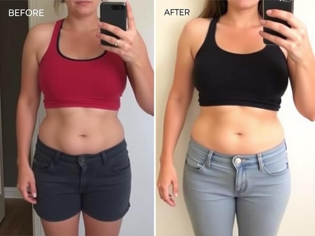 Before and after transformation of a Java Burn user showing weight loss results Before and after transformation of a Java Burn user showing weight loss results