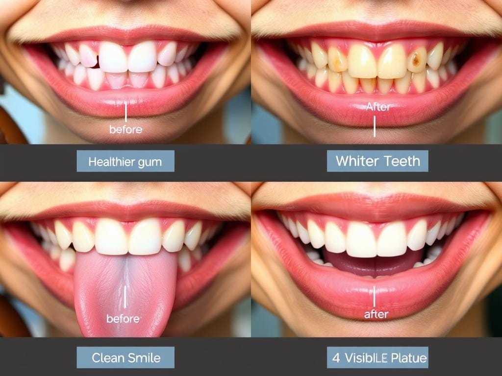 Collection of before and after results from real ProDentim users in 2025