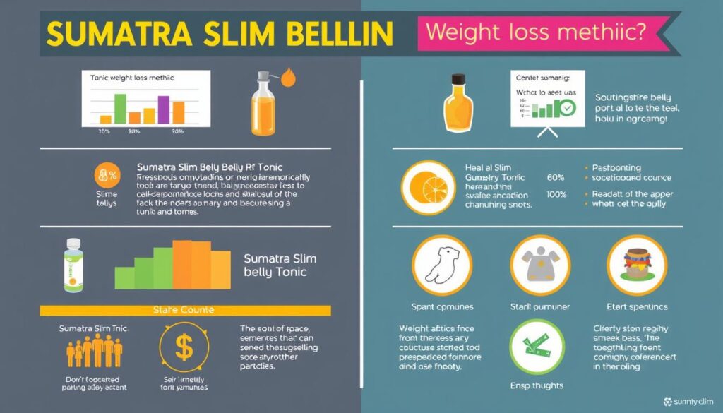 Comparison of Sumatra Slim Belly Tonic with other weight loss methods