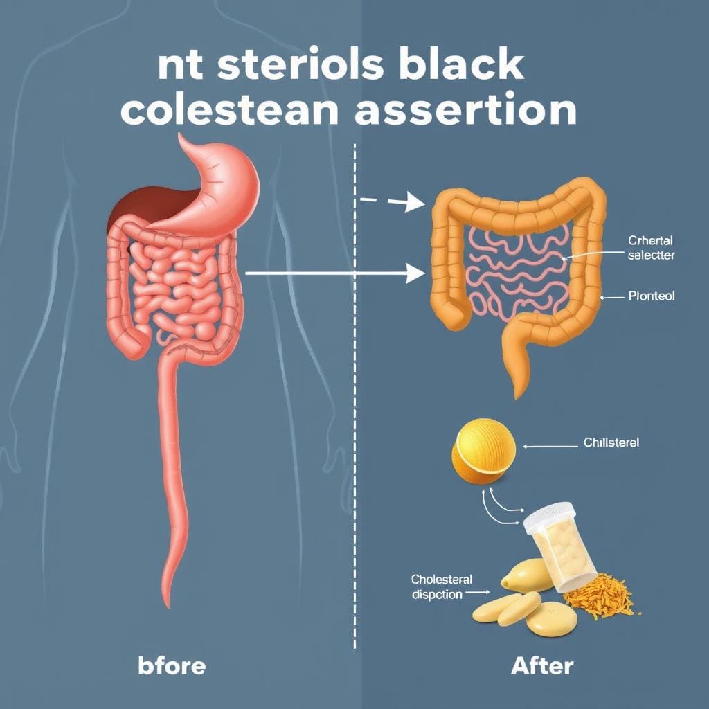 Diagram showing how CardioSlim ingredients affect cholesterol levels Diagram showing how CardioSlim ingredients affect cholesterol levels
