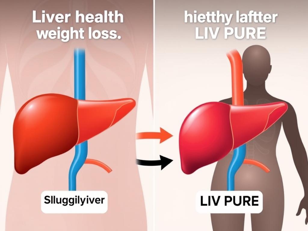 Diagram showing how LIV PURE's hidden liver trick improves weight loss through liver function Diagram showing how LIV PURE's hidden liver trick improves weight loss through liver function