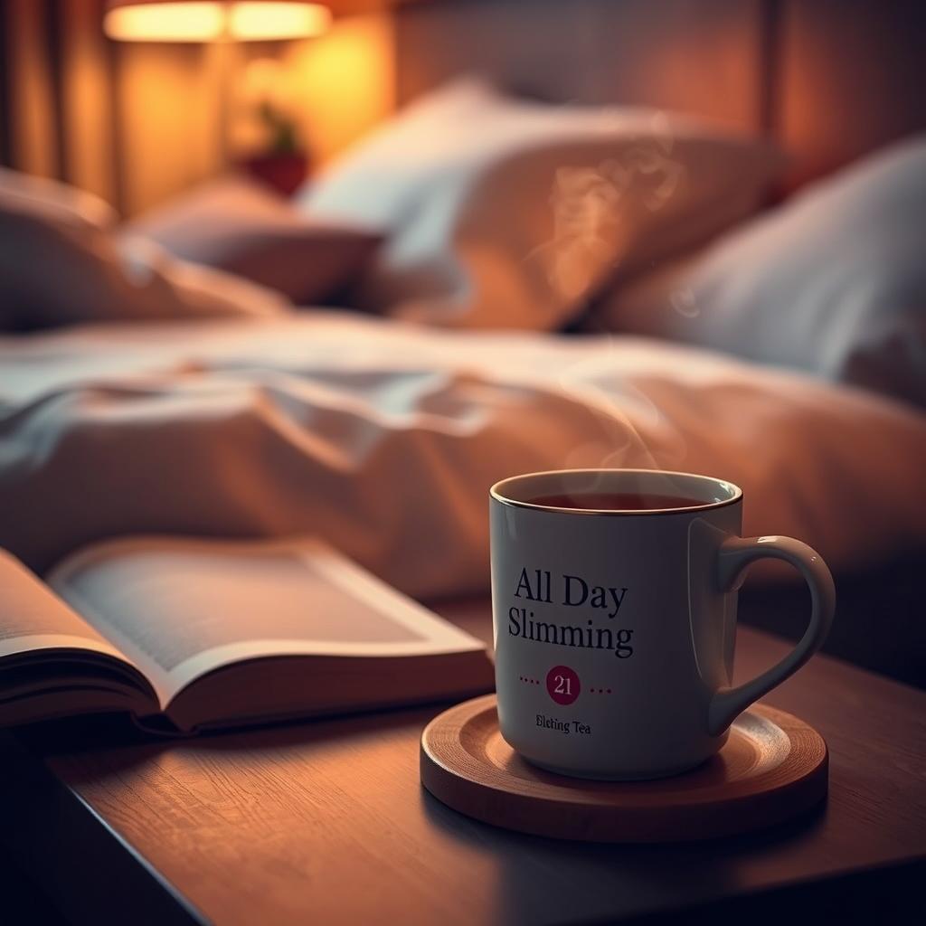 Evening relaxation with All Day Slimming Tea Evening relaxation with All Day Slimming Tea