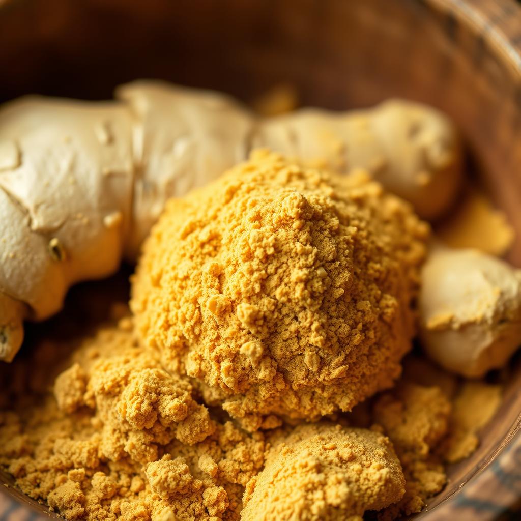 Ginger root powder used in Sumatra Slim Tonic Ginger root powder used in Sumatra Slim Tonic