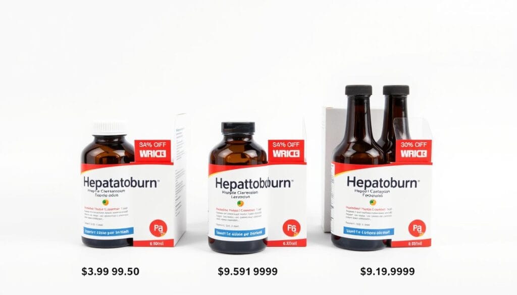 Hepatoburn pricing packages and discount options