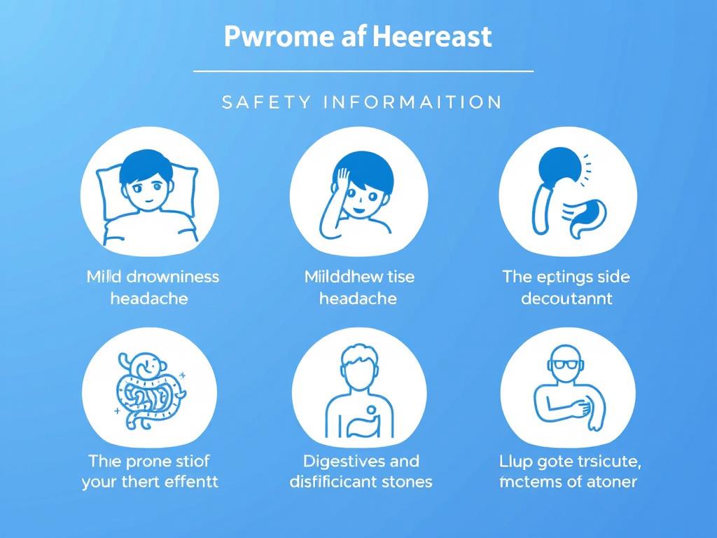 Infographic showing potential Sleeplean side effects and safety information Infographic showing potential Sleeplean side effects and safety information