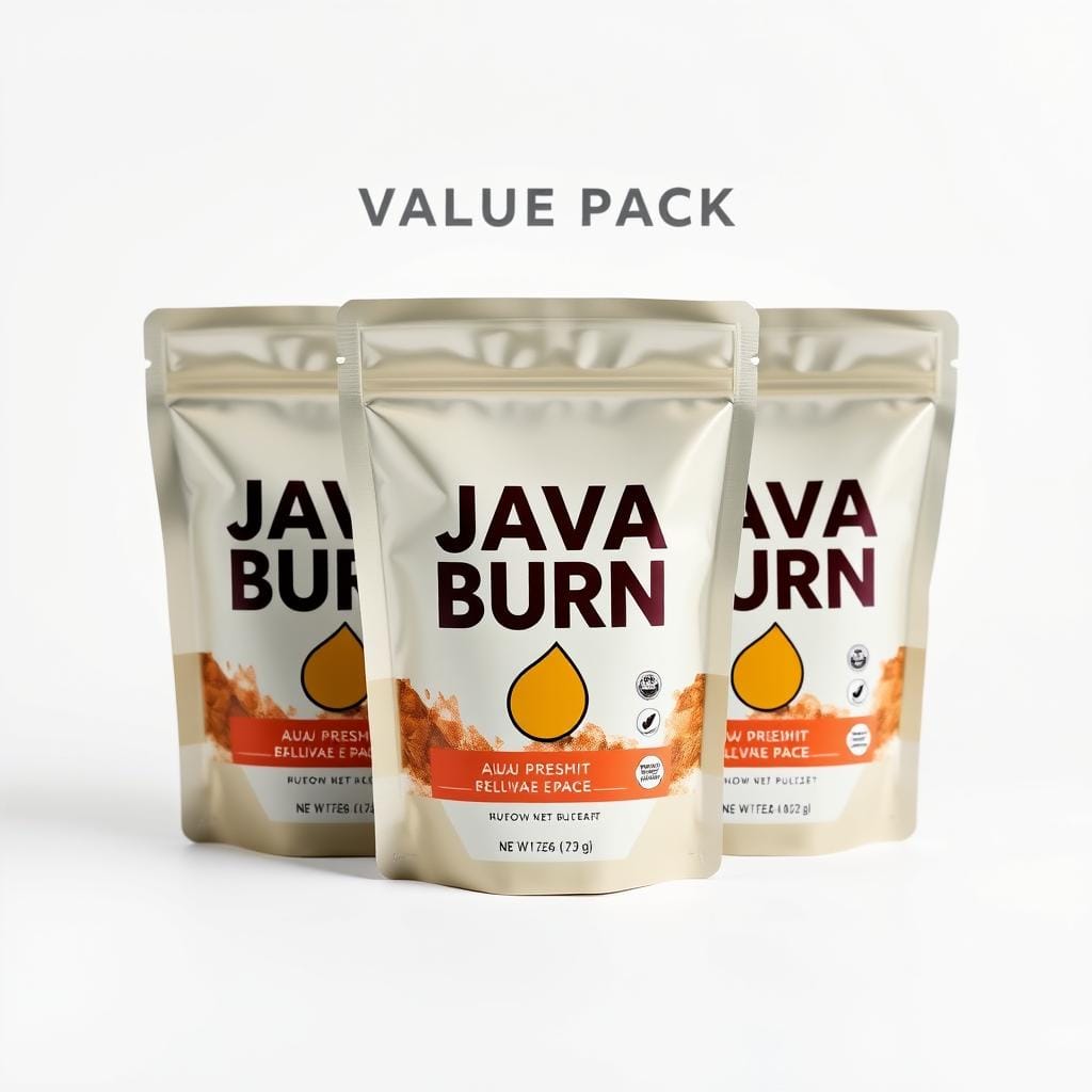 Java Burn three pouch package Java Burn three pouch package