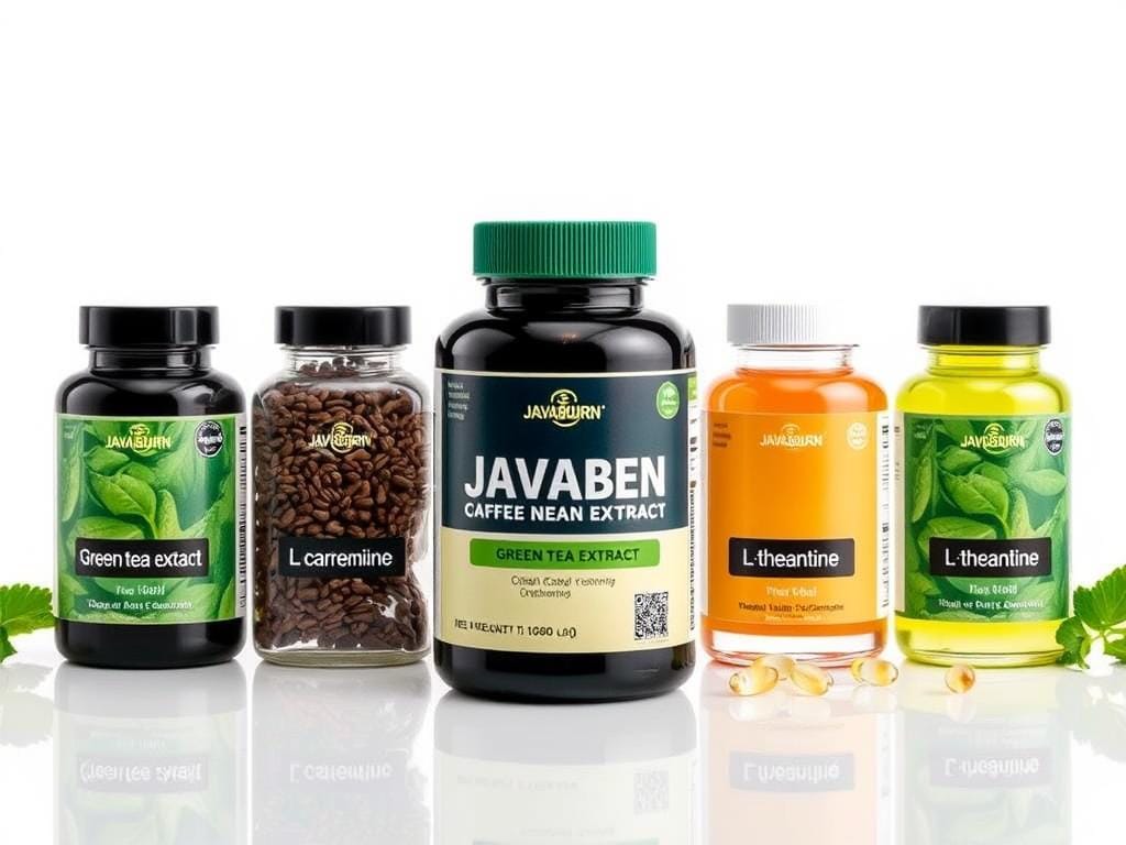 JavaBurn ingredients displayed with scientific labels