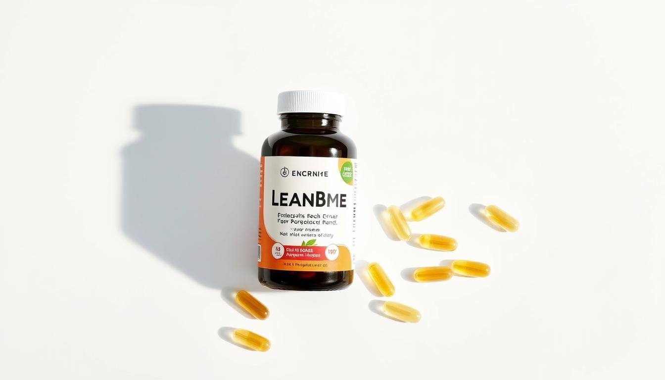 LeanBiome supplement for rapid weight loss bottle and capsules