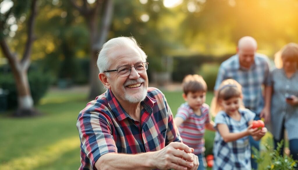 Man enjoying active lifestyle after using ProstaVive