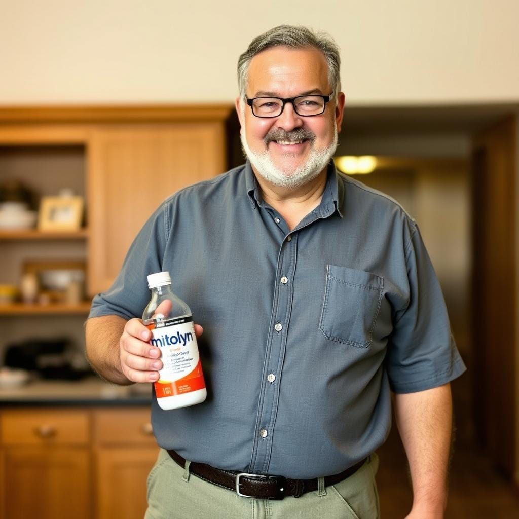 Man sharing his experience with Mitolyn supplement