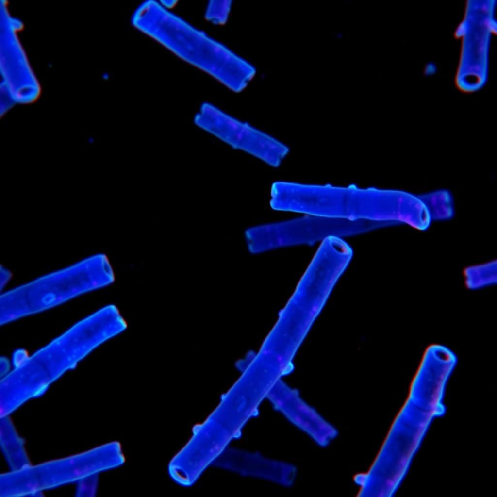 Microscopic view of Lactobacillus Reuteri probiotic strain in ProDentim