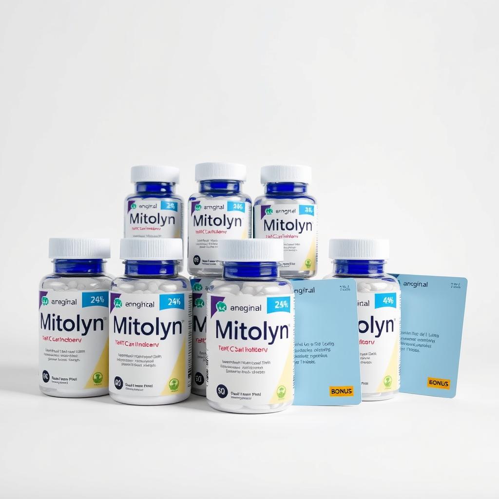 Mitolyn six bottle value package with free bonuses