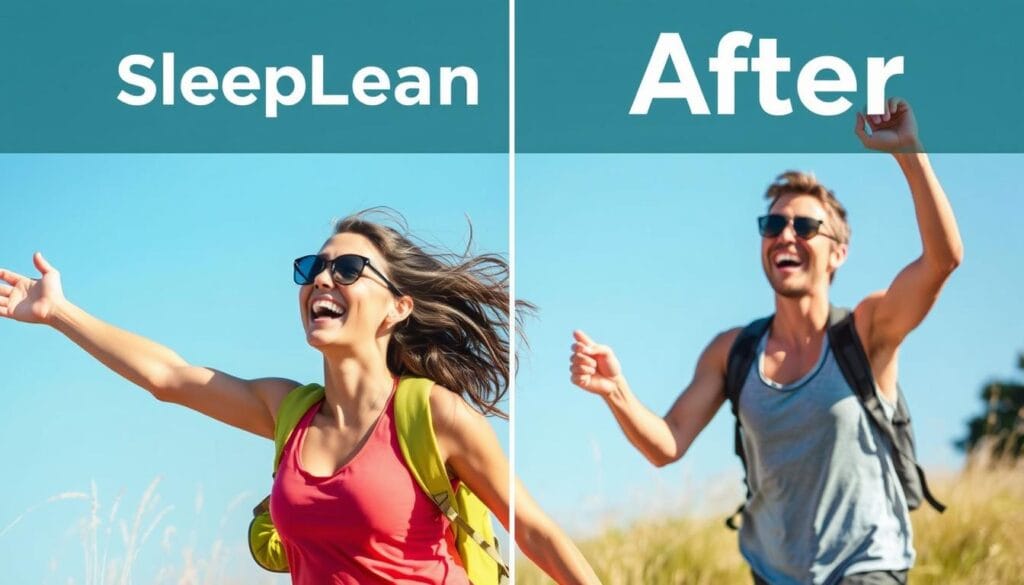 Person enjoying renewed energy after SleepLean Challenge