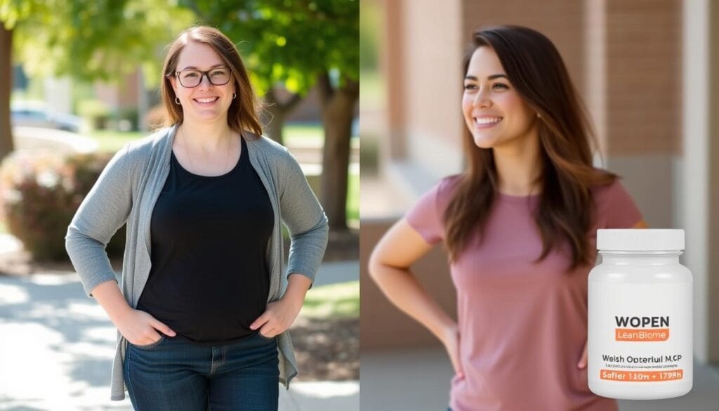 Person feeling confident after successful weight loss journey with LeanBiome