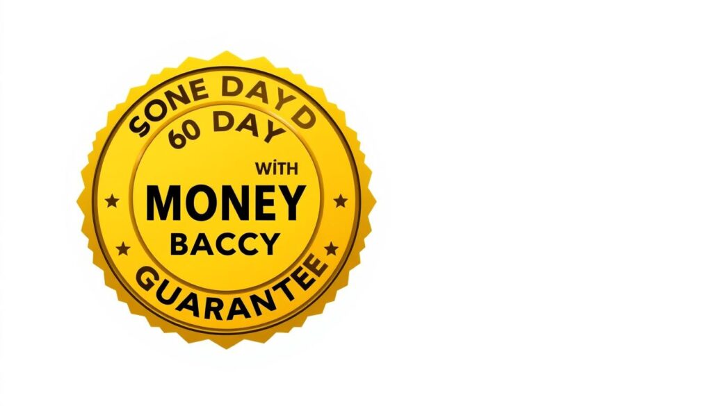 ProDentim Official 60-day money-back guarantee seal ProDentim Official 60-day money-back guarantee seal