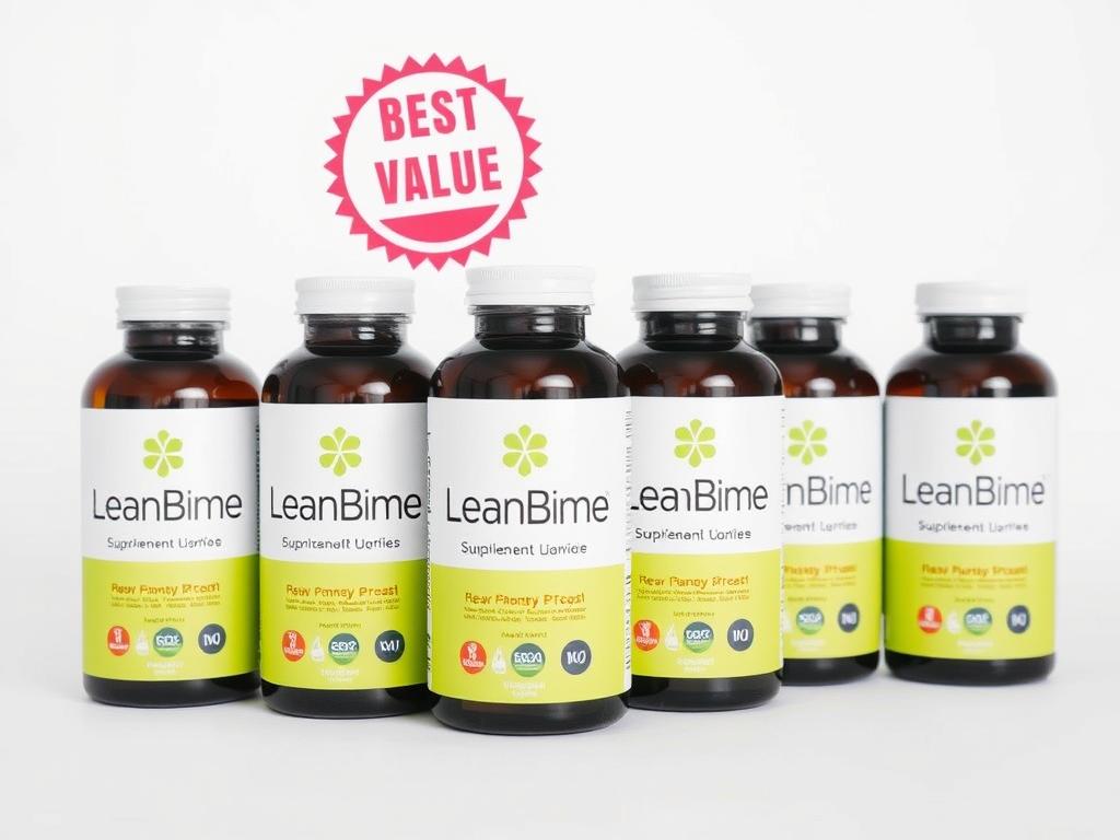 Six bottles of LeanBiome supplement Six bottles of LeanBiome supplement