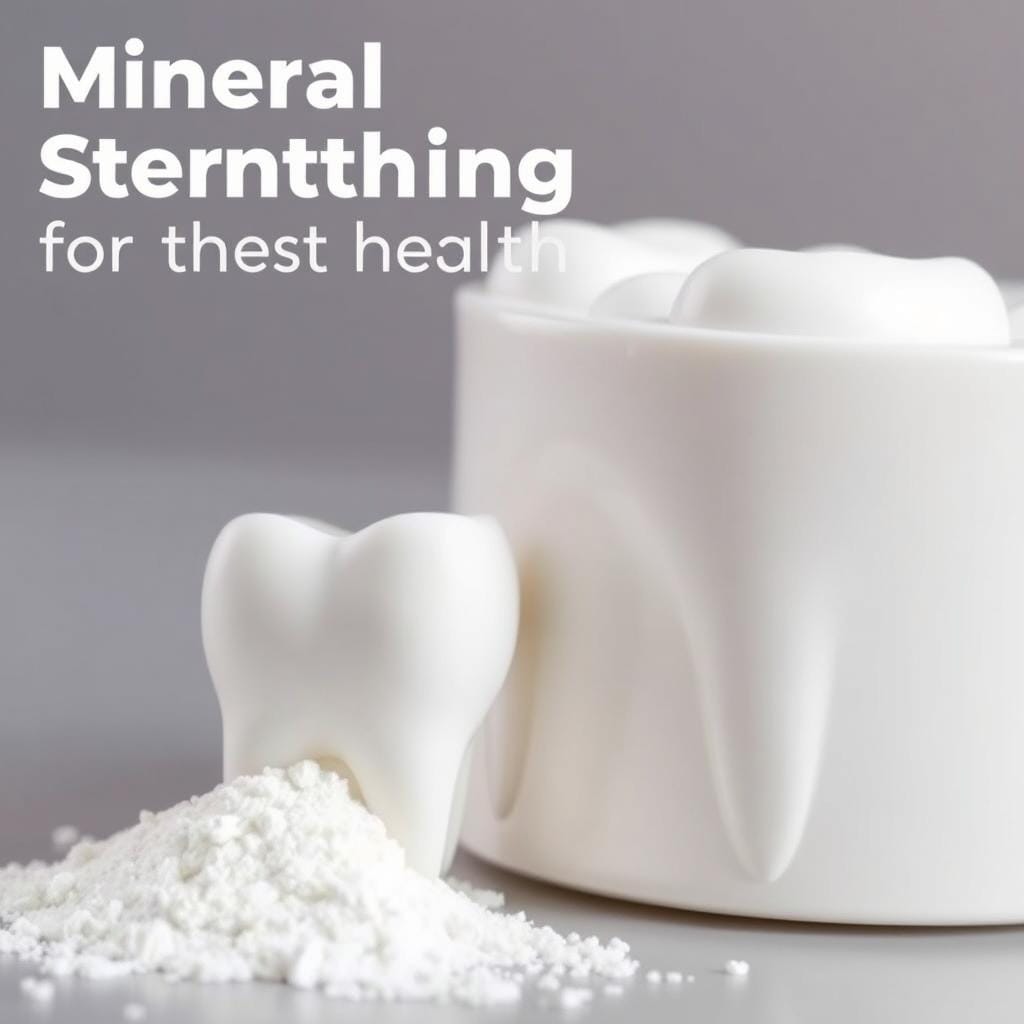 Tricalcium Phosphate mineral for tooth strength