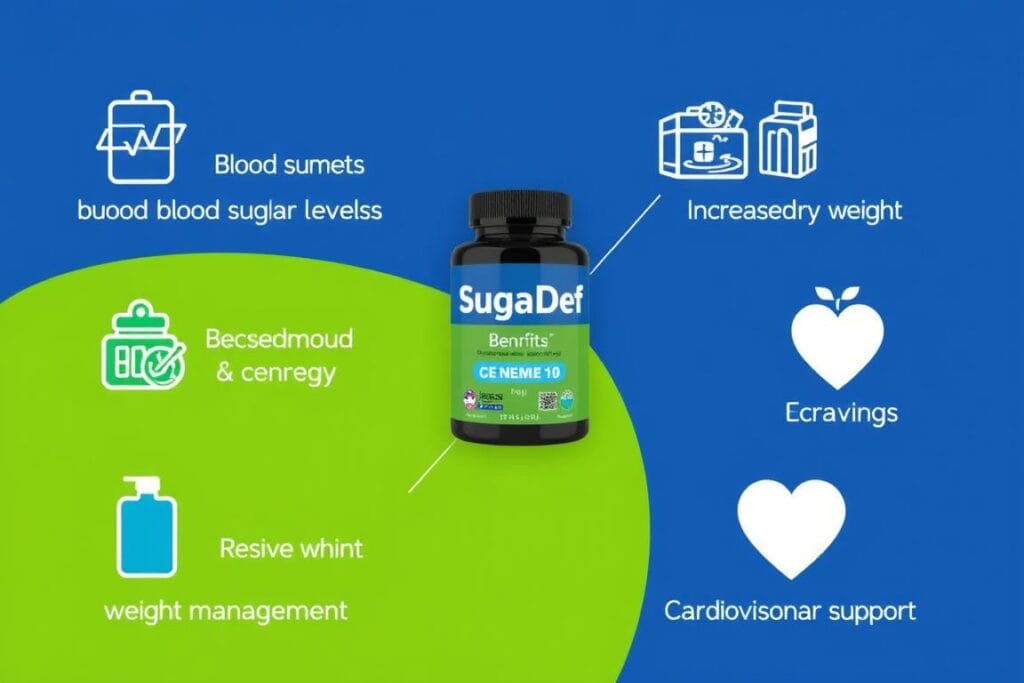 Visual representation of SugarDef benefits for blood sugar management in 2025 Visual representation of SugarDef benefits for blood sugar management in 2025