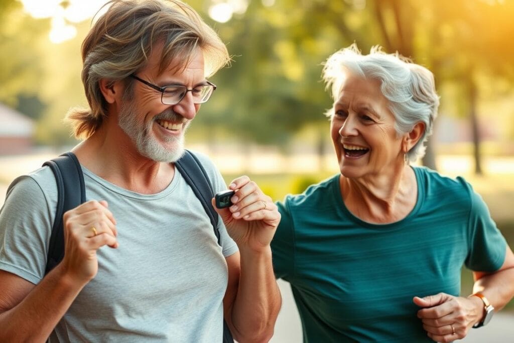 Active person enjoying improved energy and vitality from using SugarMute Active person enjoying improved energy and vitality from using SugarMute