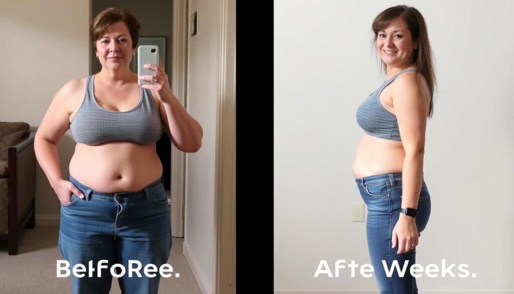 Before and after using JavaBurn for 10 weeks Before and after using JavaBurn for 10 weeks