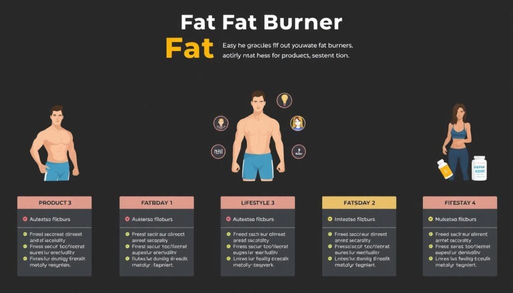 Infographic showing ideal user profiles for Leptozan vs other fat burners Infographic showing ideal user profiles for Leptozan vs other fat burners