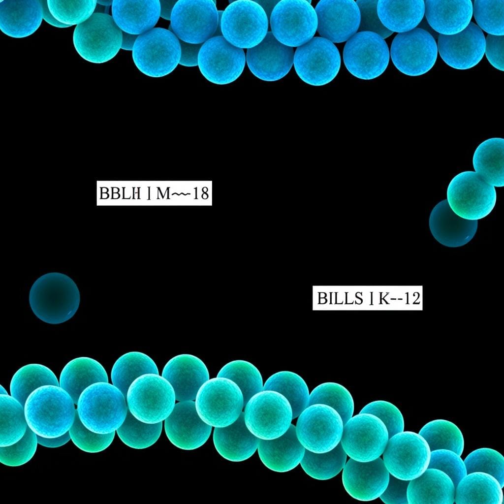 Microscopic view of BLIS M-18 and BLIS K-12 probiotic strains in ProDentim