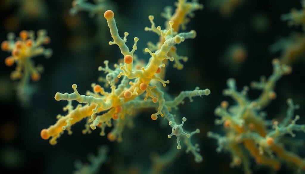 Microscopic view of probiotic bacteria found in Okinawa Flat Belly Tonic