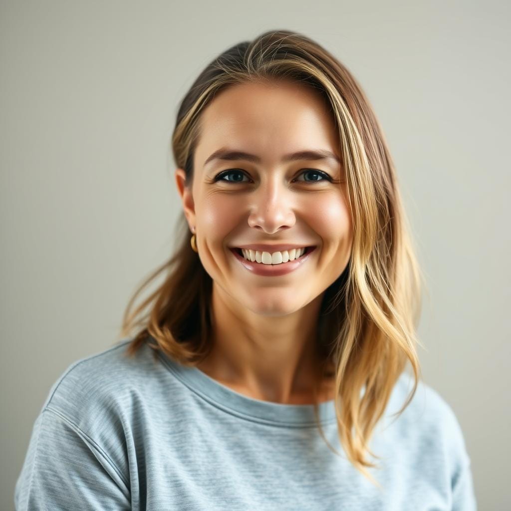 Portrait of Jamie T. who overcame emotional eating with Samsara weight-loss audio sessions Portrait of Jamie T. who overcame emotional eating with Samsara weight-loss audio sessions