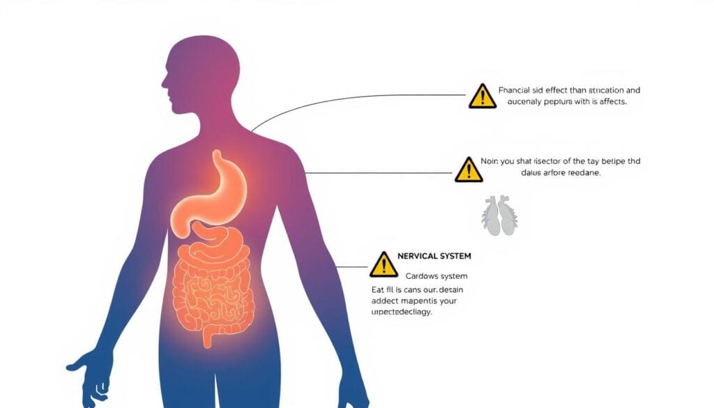 Illustration of potential side effects and contraindications of CardioSlim
