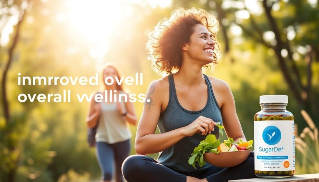 Overall wellness improvements from SugarDef before and after results