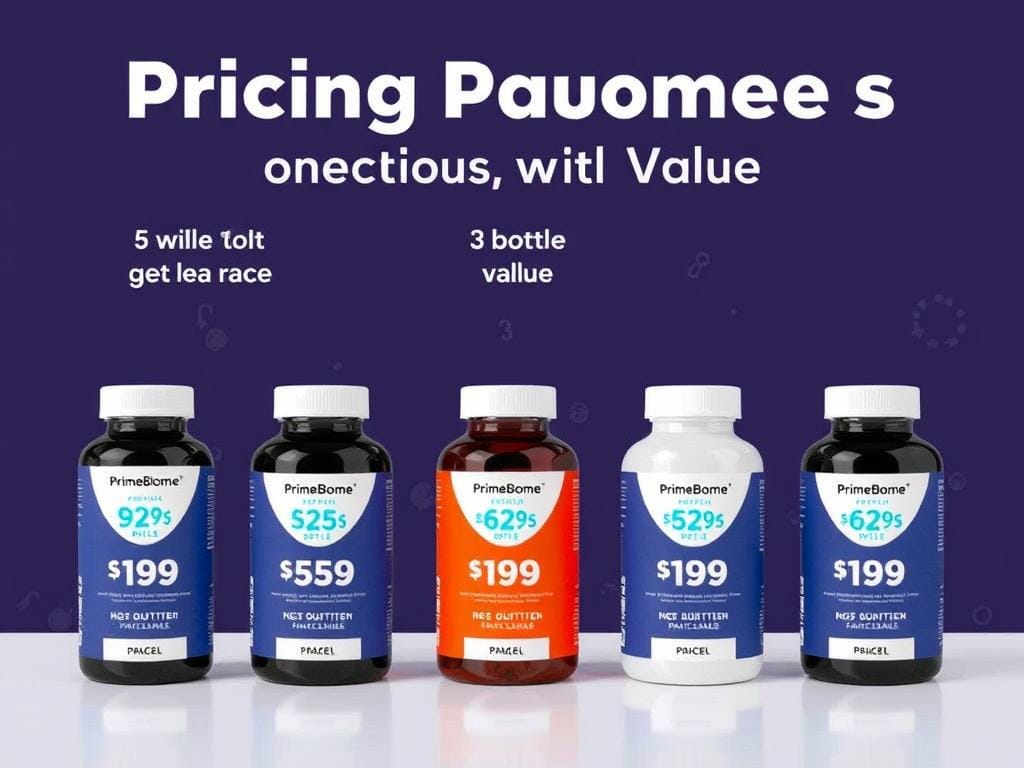 PrimeBiome pricing options and value comparison PrimeBiome pricing options and value comparison